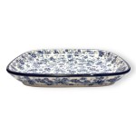 160 Bunzlau Rechthoekige schaal 2998X 160 Schotel Rechthoekig 18,5x15cm